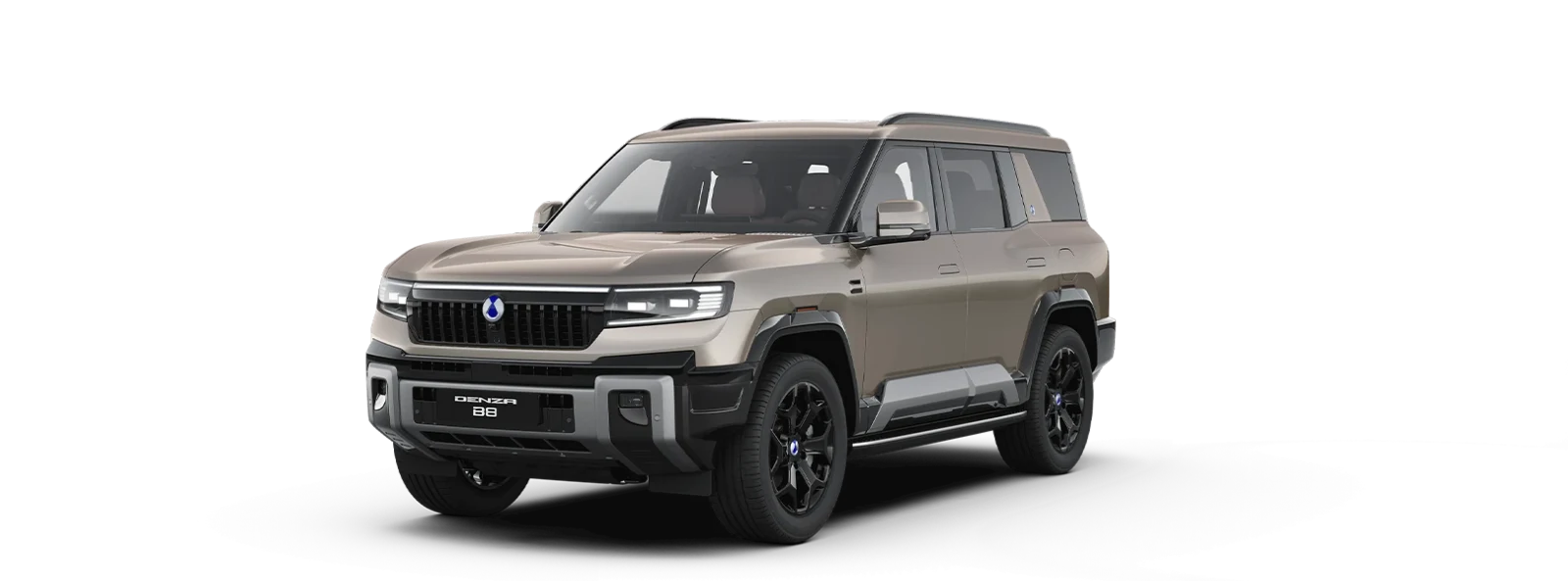 Denza B8: Official international model image; Pakistan final specification and appearance may differ.